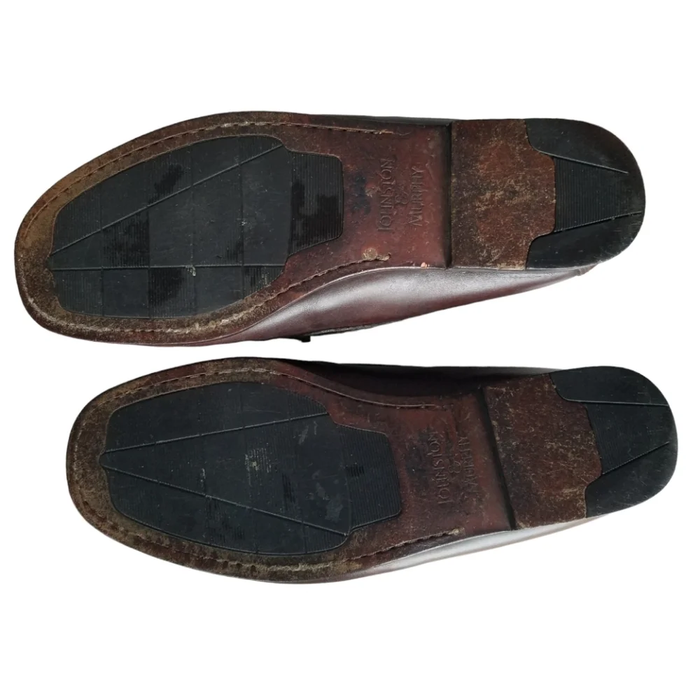 Johnston & Murphy Passport Loafers Brown Size 9M
